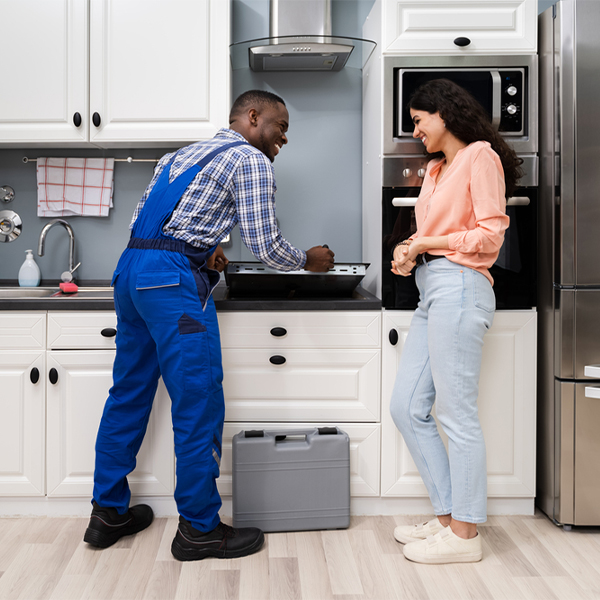 can you provide an estimate for cooktop repair before beginning any work in McMullin VA